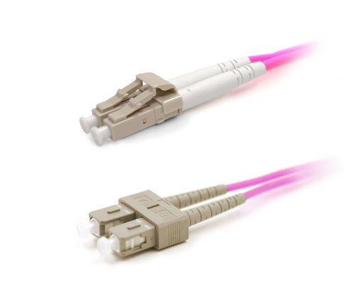 Патч-корды оптические Hyperline FC-D2-504-LC/PR-SC/PR-H-10M-LSZH-MG