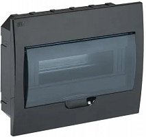 IEK MKP12-V-12-41-K02 Корпус пластиковый ЩРВ-П-12 IP41 черный KREPTA 3