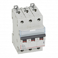 LEGRAND 407562 Авт.выкл.DX3 3П B20A 6000/10kA