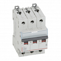 LEGRAND 408093 Авт.выкл.DX3 3П D40A 6000/10kA