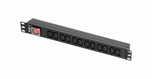 Блоки силовых розеток TLK TLK-RSA12-MTF-01-BK