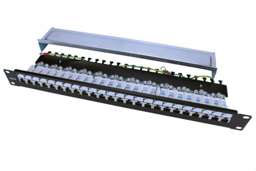 Патч-панели Hyperline PP3-19-24-8P8C-C6-SH-110D