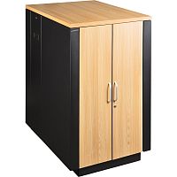 Звукоизолирующие шкафы LANMASTER LAN-DC-CBSP-18U-WD