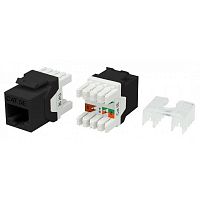 Модули Keystone Jack Hyperline KJ8-8P8C-C5e-180-BK