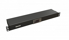 Hyperline TMP-230V/2w-RAL9004 Микропроцессорная контрольная панель,1U, для всех шкафов 19'', подклю