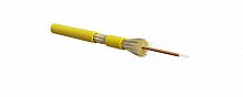 Волоконно-оптический кабель Hyperline FO-DT-IN-9S-4-LSZH-YL