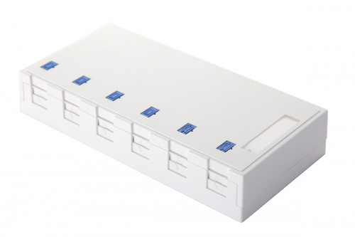 Корпуса розеток Eurolan 12B-04-06WT