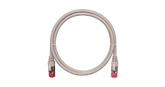 NIKOMAX NMC-PC4SA55B-020-GY Коммутационный шнур S/FTP 4 пары, Кат.6a (Класс Ea), 500МГц, 2хRJ45/8P8C