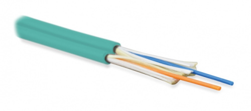 Волоконно-оптический кабель Hyperline FO-D2-IN-503-2-LSZH-AQ