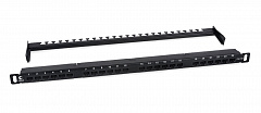 Cabeus PLHD-24-Cat.6a-Dual-180-0,5U Патч-панель высокой плотности 19