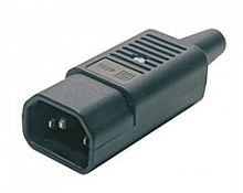 Кабельные вилки и розетки Hyperline CON-IEC320C14