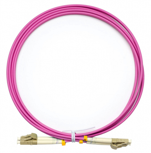 Патч-корды оптические Cabeus FOP-50-OM4-LC-LC-2m