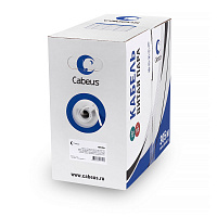 Cabeus UTP-4P-Cat.5e-SOLID-LSLTx-GY Кабель витая пара UTP (U/UTP), категория 5e, 4 пары (24 AWG)