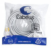 Патч-корды Cabeus PC-UTP-RJ45-Cat.5e-15m