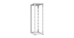 TLK TRD-426010-R-GY Монтажная стойка двухрамная с разборной рамой 19
