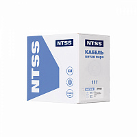 NTSS-IN-UTP4-5e-LSZH-OR Кабель витая пара U/UTP 5e 4 пары одножильный 24AWG медь 305м