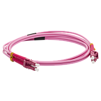 Патч-корды оптические LANMASTER LAN-2LC-2LC/OM4-5.0