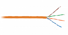 Кабель витая пара NETLAN EC-UU004-5E-LSZH-OR-1