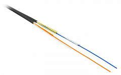 TELCORD FK-DX-50-2.0-LSZH-BK Оптический кабель duplex, MM 50/125, 2.0мм, LSZH от - 20°C до +60°