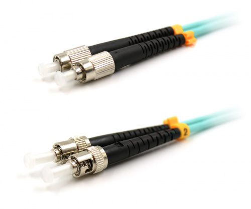 Патч-корды оптические Hyperline FC-D2-503-FC/PR-ST/PR-H-2M-LSZH-AQ