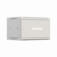 NTSS-W6U6060FD Шкаф настенный телекоммуникационный 6U 600х600х370мм, 2 профиля 19