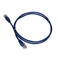 TWT TWT-45-45-20-BL Патч-корд UTP кат.5e, с заливными колпачками, 20.0 м, синий