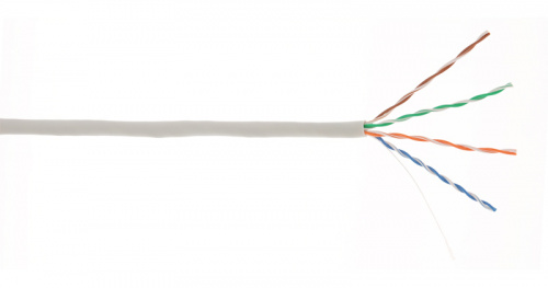 Кабель витая пара NETLAN UEC-UU004-5E-PVC-GY