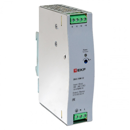 Блоки питания EKF DR-E-75W-12