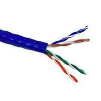 LANMASTER LAN-5EUTP-LSZH-BL Кабель UTP, 4 пары, кат. 5Е, 350Mhz, LSZH, синий, 305 м