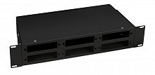 Оптические боксы Cabeus FO-CS-19-6FP-BK