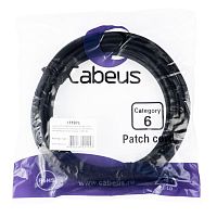 Патч-корды Cabeus PC-UTP-RJ45-Cat.6-3m-BK-LSZH