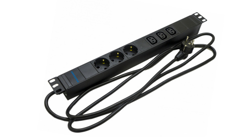 Блоки силовых розеток Dannman SDF19-3SH-3IEC-1x16-2.5EU