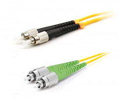 LANMASTER LAN-2ST-2FC/SAU-3.0 Патч-корд оптический, LSZH, дуплексный, ST/APC-FC/UPC, SM OS2, 3.0 м