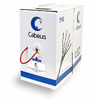 Cabeus UTP-4P-Cat.5e-SOLID-LSZH-RD Кабель витая пара UTP (U/UTP), категория 5e, 4 пары 0,51мм