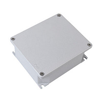ДКС 65300 Коробка ответвительная алюминиевая окрашенная,IP66, RAL9006, 90х90х53мм