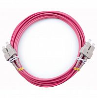Патч-корды оптические Cabeus FOP-50-OM4-SC-SC-5m