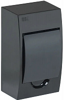 IEK MKP12-N-04-41-K02 Корпус пластиковый ЩРН-П-4 IP41 черный KREPTA 3