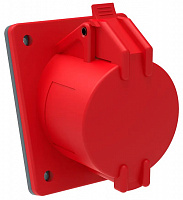 IEK PSN42-016-4 MAGNUM Розетка встр. ССИ-414 16А-6ч 380В 3P+PE IP44