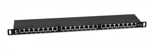 Патч-панели Cabeus PLHD-24-Cat.6a-SH-Dual-0,5U
