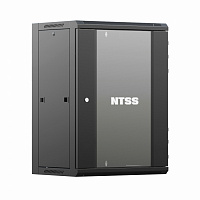 NTSS-W18U6060GS-BL Шкаф настенный телекоммуникационный 18U 600х600х964мм, 19