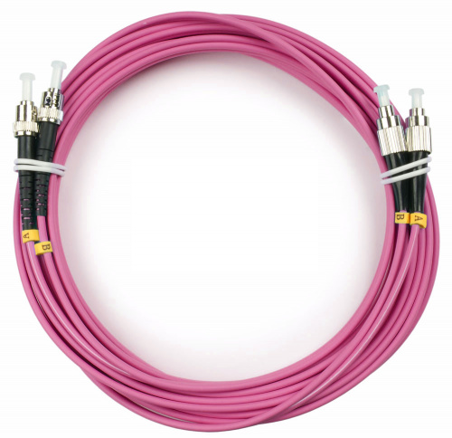 Патч-корды оптические Cabeus FOP-50-OM4-FC-ST-5m