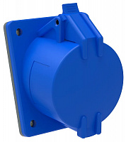 IEK PSN41-032-3 MAGNUM Розетка встр. ССИ-423 32А-6ч 220В 2P+PE IP44