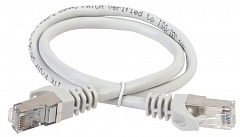 ITK PC01-C5EF-5M Коммутационный шнур (патч-корд), кат.5Е FTP, 5м, серый