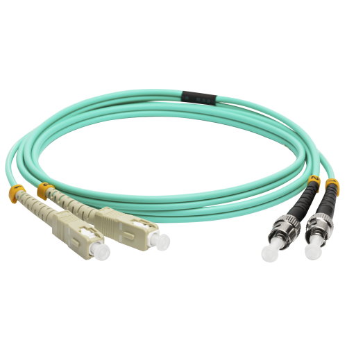 Патч-корды оптические LANMASTER LAN-2SC-2ST/OM3-1.0