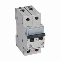 LEGRAND 403989 Автоматический выключатель TX3 6000, 6 кА, тип характеристики B, 2П, 230/400 В~, 32 А