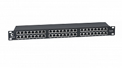 Cabeus PLHD-48-Cat.6-SH-Dual IDC-1U Патч-панель высокой плотности 19