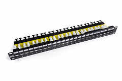 Hyperline PP2-19-24-8P8C-C6A-110D Патч-панель 19