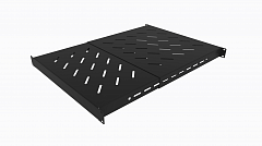 DANNMAN PSHM-1U-405/700-RAL9005 Полка раздвижная, с регулируемой глубиной установки 405 - 700 мм