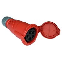 Кабельные вилки и розетки LANMASTER LAN-IEC-309-32A3P/F